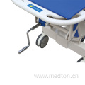 Medical Emergency Bed Trolley With Central Control Brake